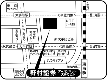 本店プライベート・ウェルス・マネジメント部 地図