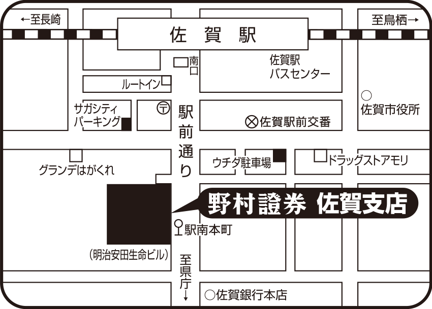 佐賀支店地図