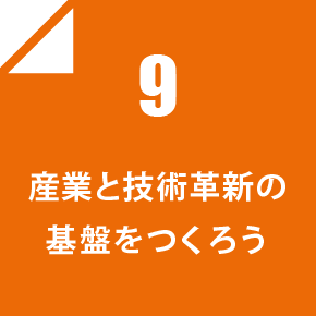 9 産業と技術革新の基盤をつくろう