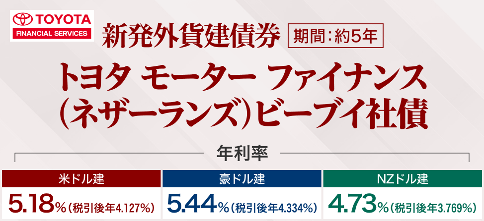 トヨタモーターファイナンス社債