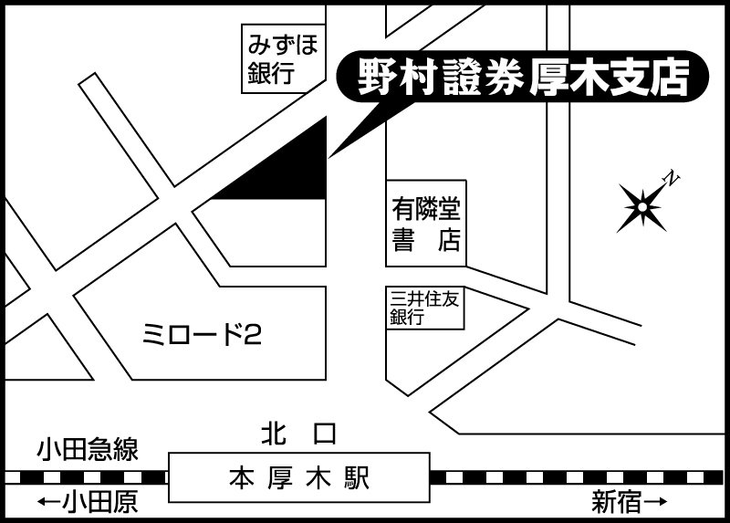 厚木支店地図