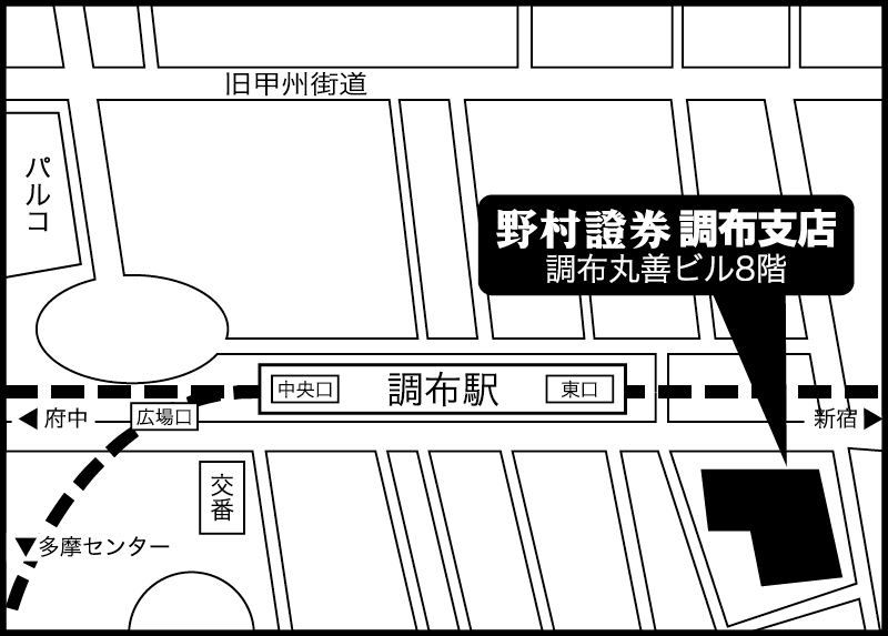 調布支店地図