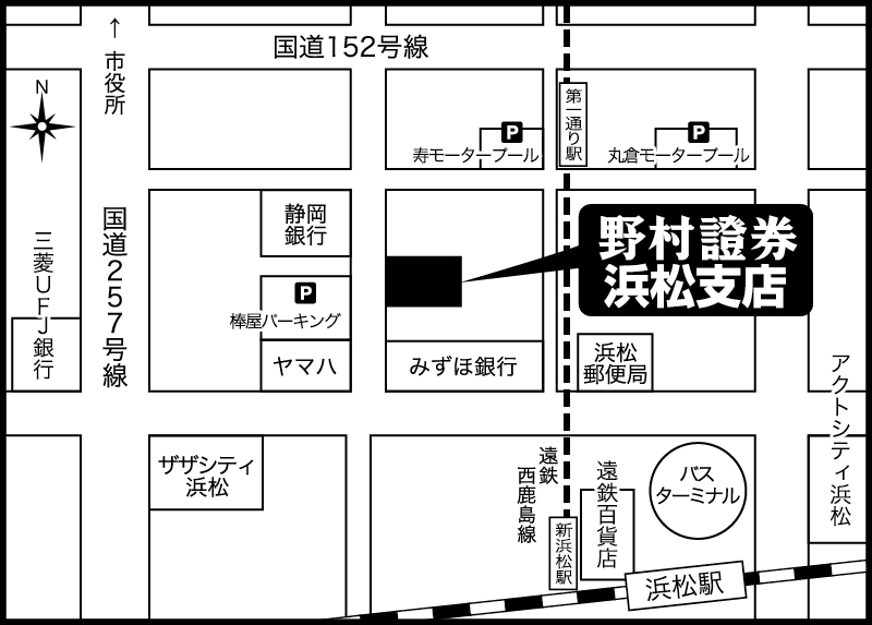 浜松支店地図