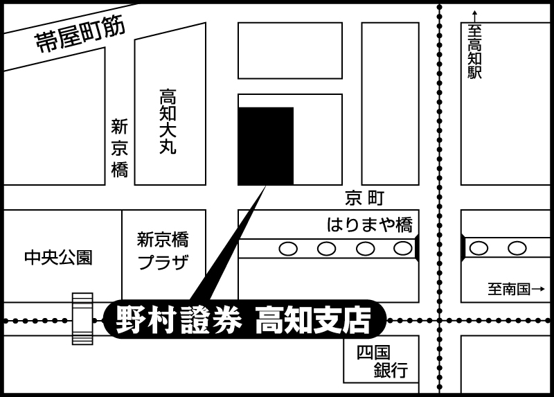 高知支店地図