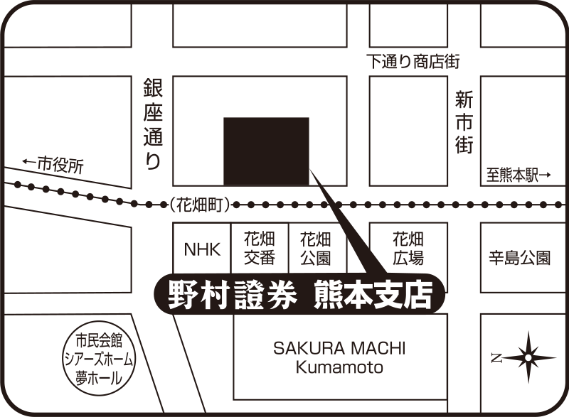 熊本支店地図
