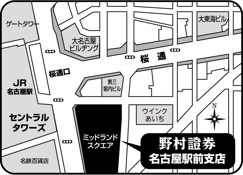名古屋駅前支店地図