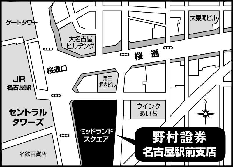 名古屋駅前支店地図