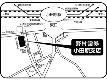 小田原支店地図