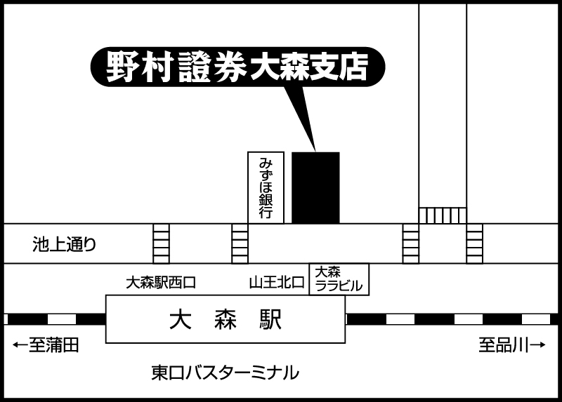 大森支店地図