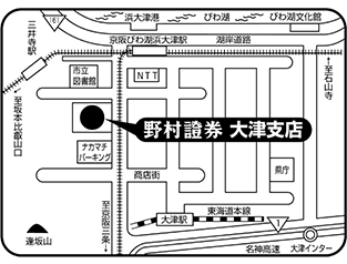 大津支店地図