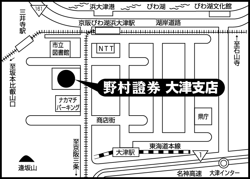 大津支店地図