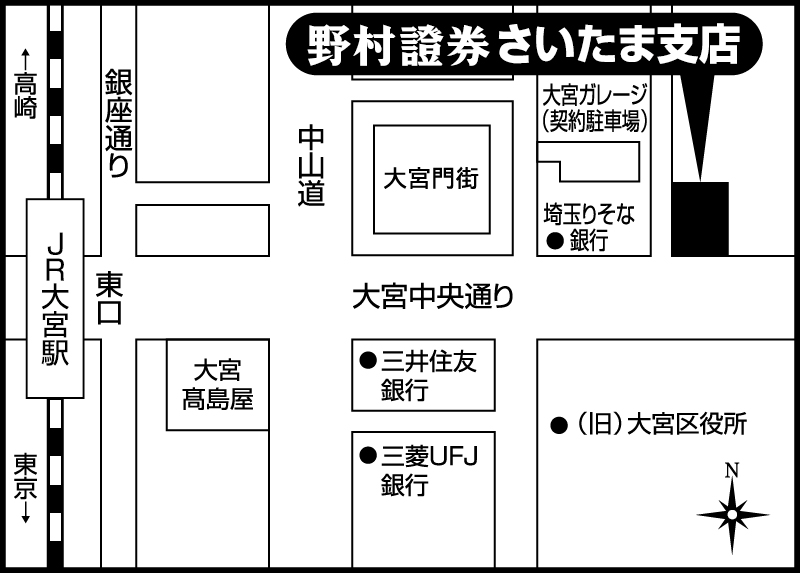 さいたま支店地図