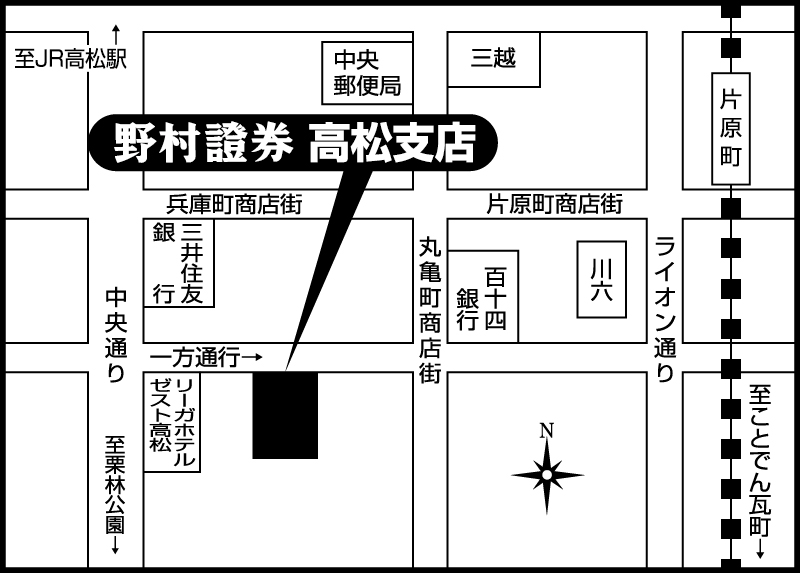 高松支店地図