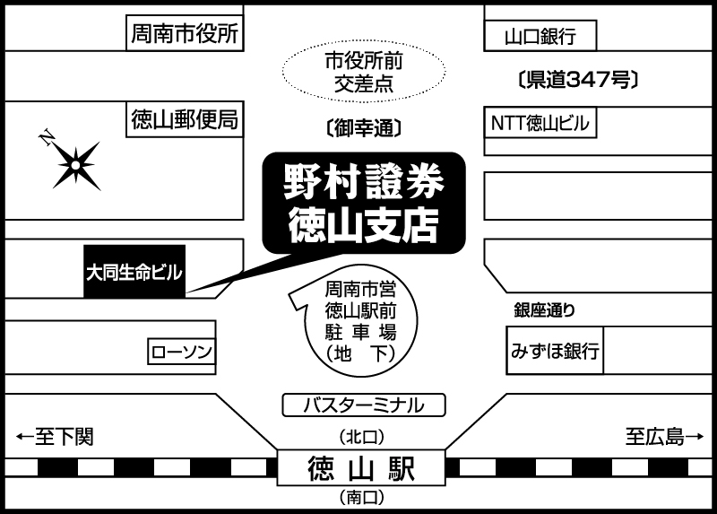 徳山支店地図