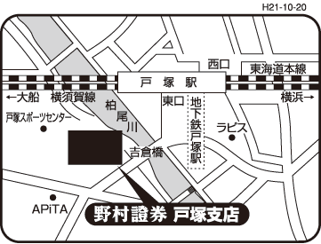 戸塚支店地図