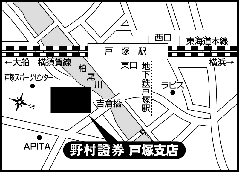 戸塚支店地図