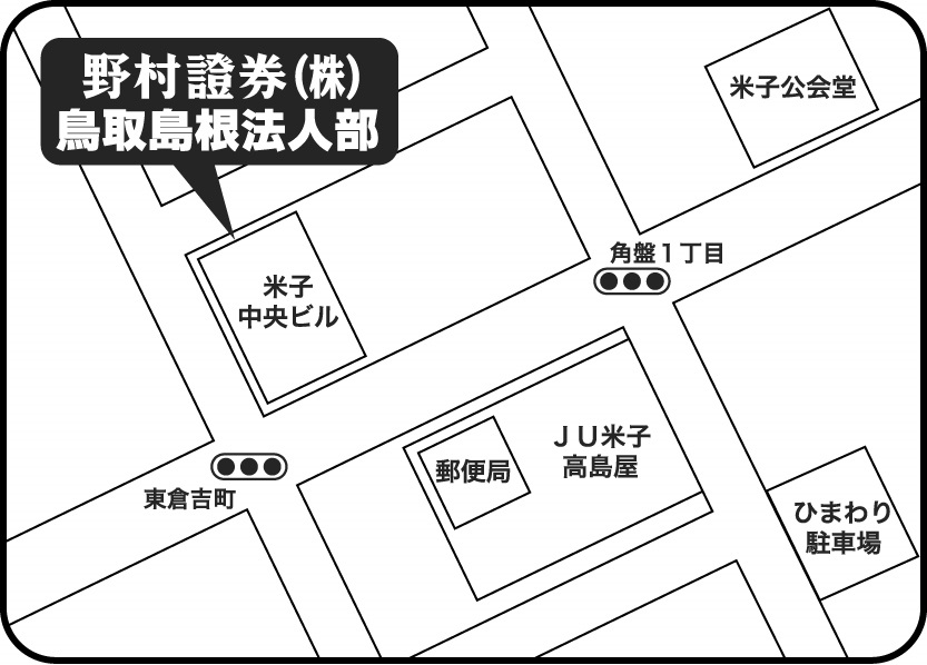鳥取島根法人部地図