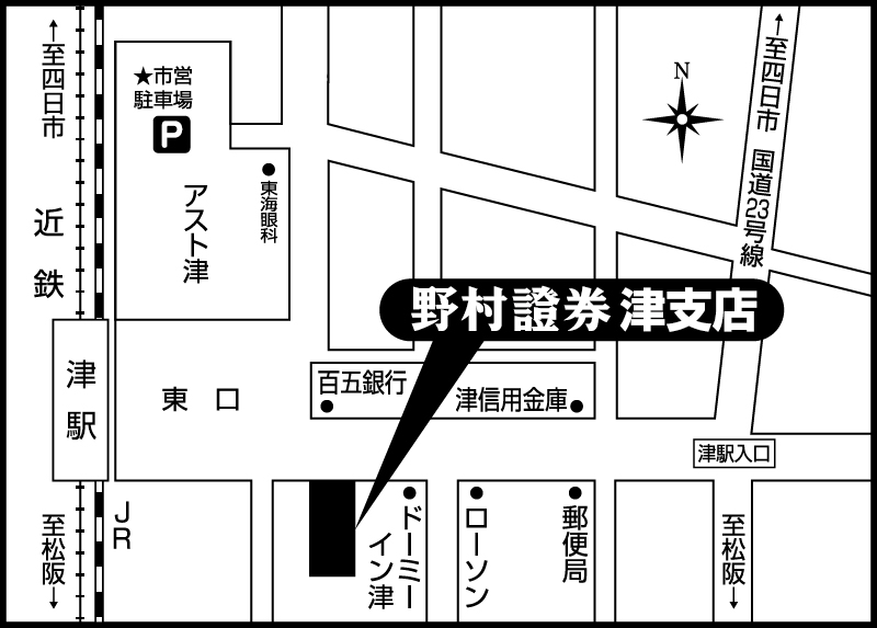 津支店地図