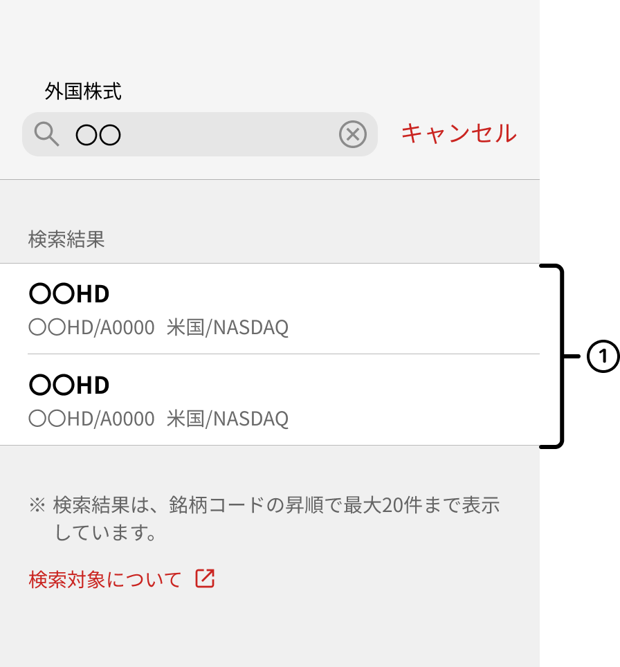 検索結果
