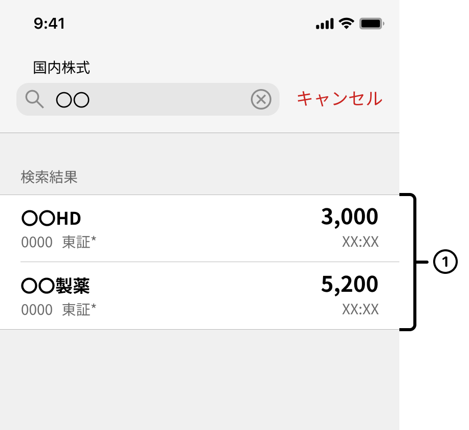 検索結果