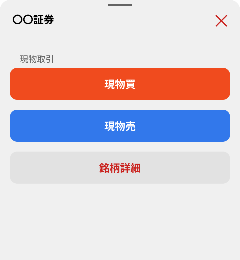 国内株式詳細表示