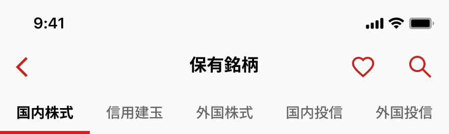 保有銘柄