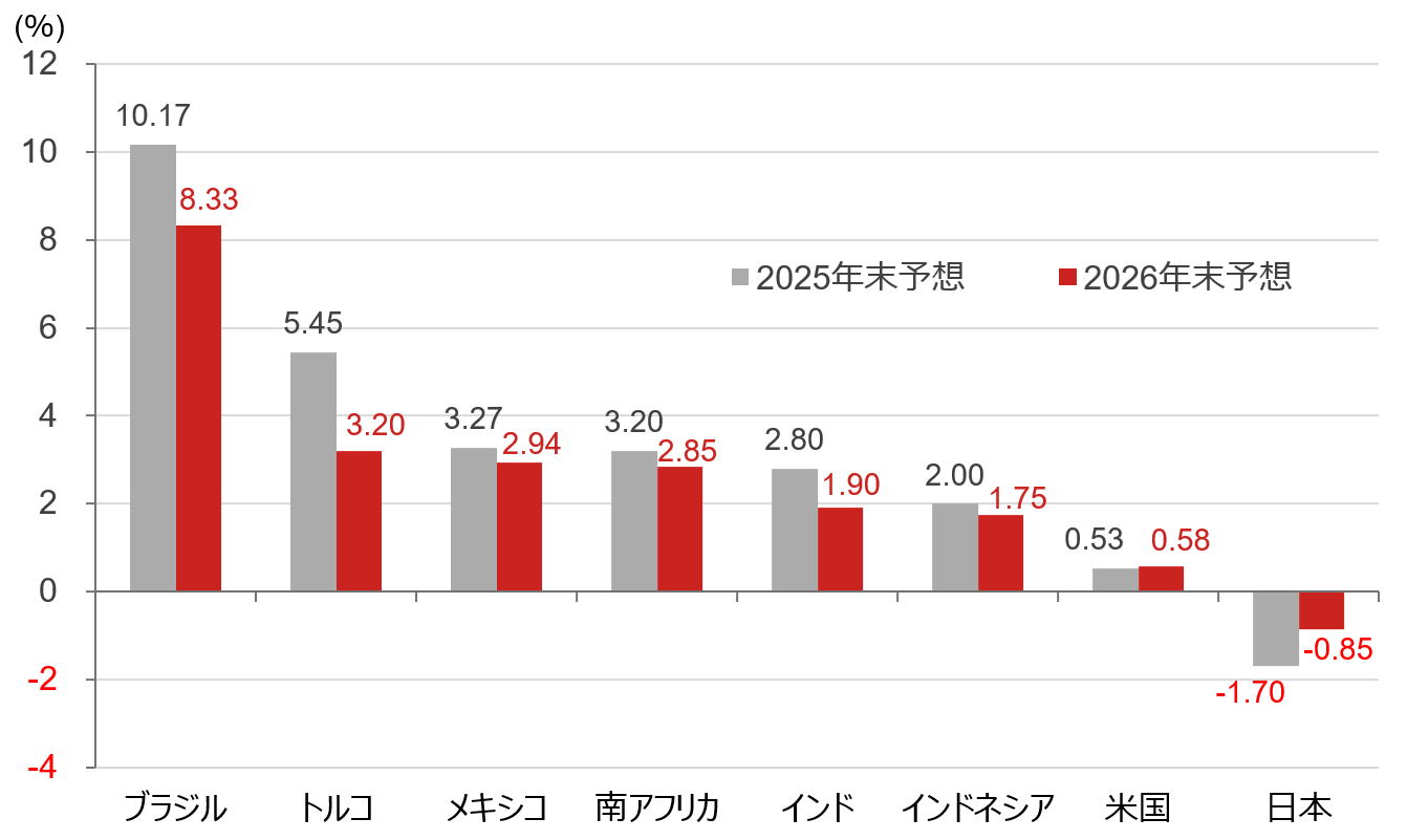 利下げの中、好パフォーマンスを続ける新興国株　野村證券・岡本佳佑のイメージ