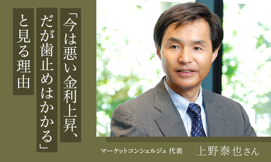 エコノミスト・上野泰也さんの視点　「今は悪い金利上昇、だが歯止めはかかる」と見る理由のイメージ